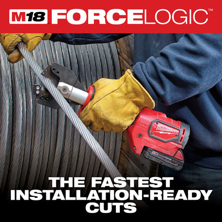 Milwaukee M18™ FORCE LOGIC™ Cable Cutter with 750 MCM Cu Jaws