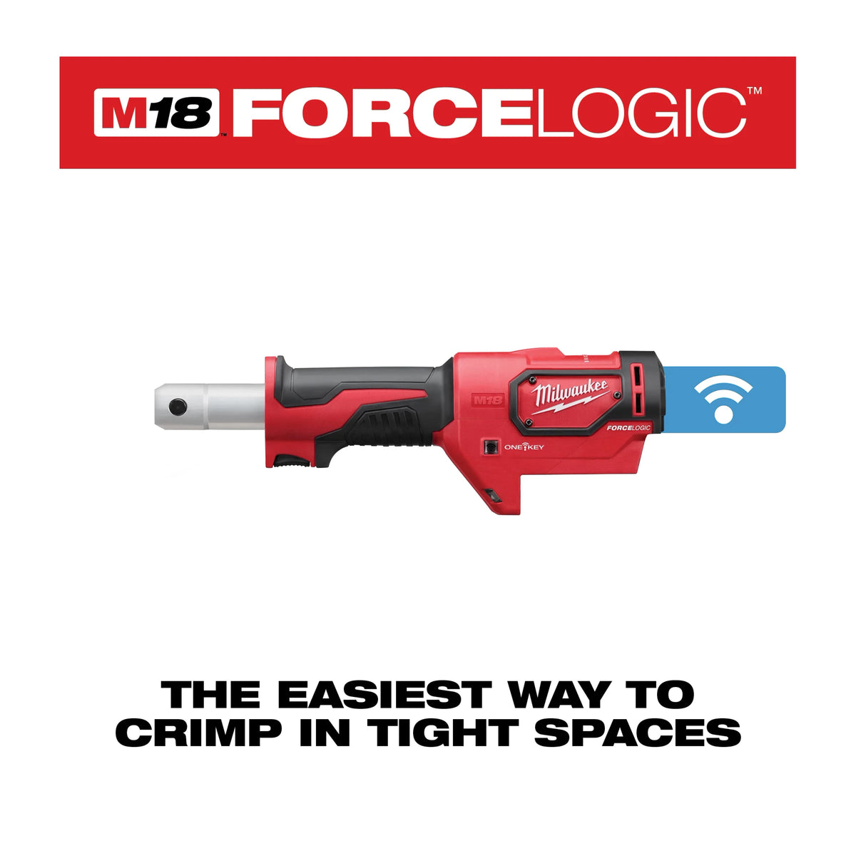 Milwaukee M18™ FORCE LOGIC™ 6T Crimper (Tool Only)