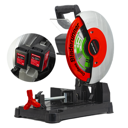 Cordless dry cut metal saw, 355 mm.