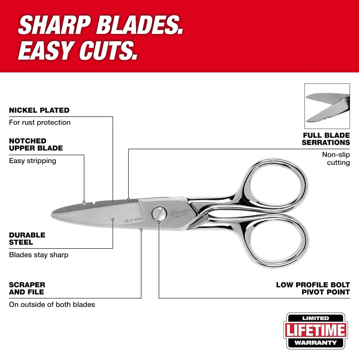 Electrician Scissors - AAA Industrial Supply