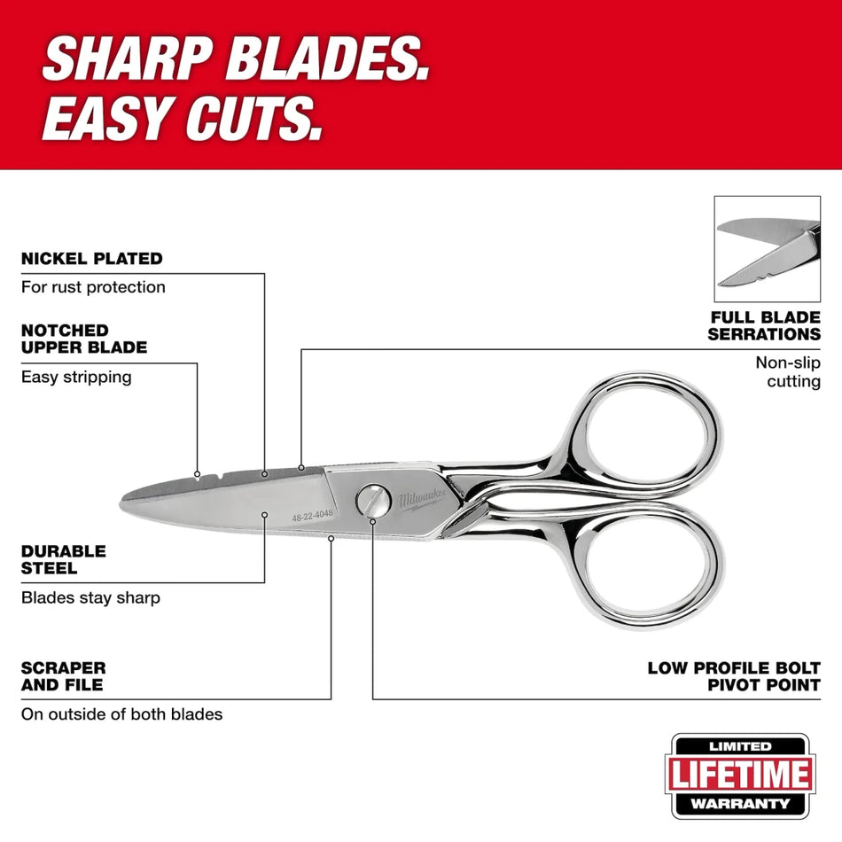 Electrician Scissors - AAA Industrial Supply