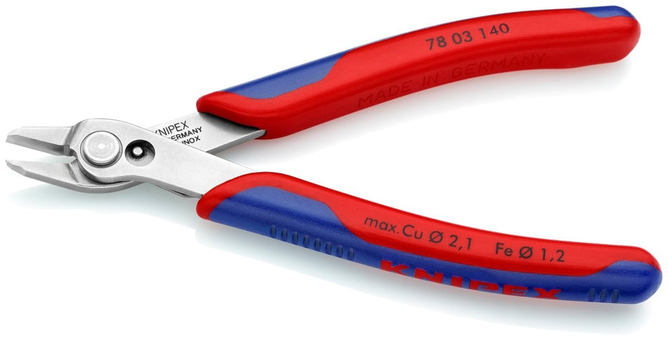 Electronics Super Knips® XL, 5.5", Comfort Grip, Flush Cut - AAA Industrial Supply