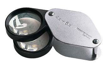 Eschenbach 1187 Precision Folding Magnifier 4X, 6X & 10X - AAA Industrial Supply