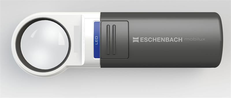 Eschenbach 1511 - 10 Hand Held Illuminated Magnifier Mobilux LED 10x - AAA Industrial Supply