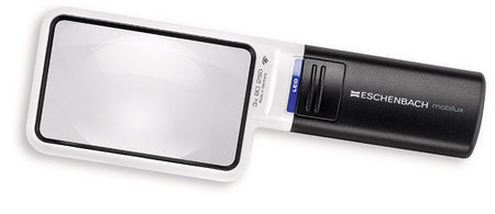 Eschenbach 1512 - 2 Hand Held Illuminated Magnifier Mobilux LED 3x - AAA Industrial Supply