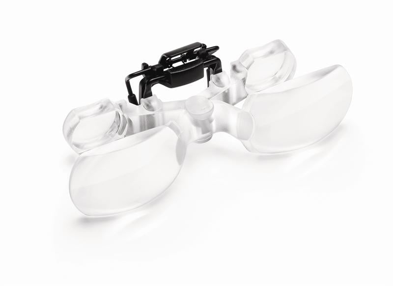 Eschenbach 1624 - 61 MaxDetail Clip Telescopic Magnifying Glasses - AAA Industrial Supply