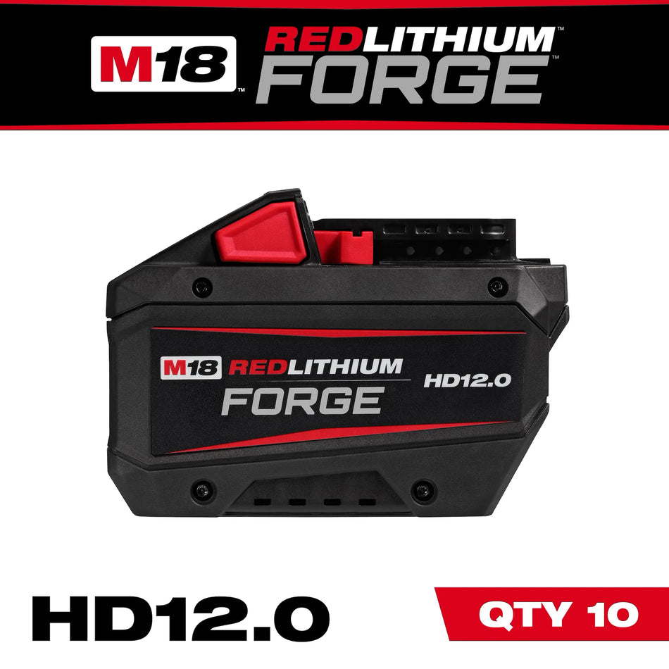 M18™ REDLITHIUM™ FORGE™ HD12.0 Battery (10 Pk)