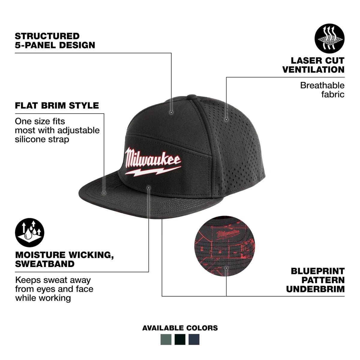 Flat Brim Snapback - AAA Industrial Supply