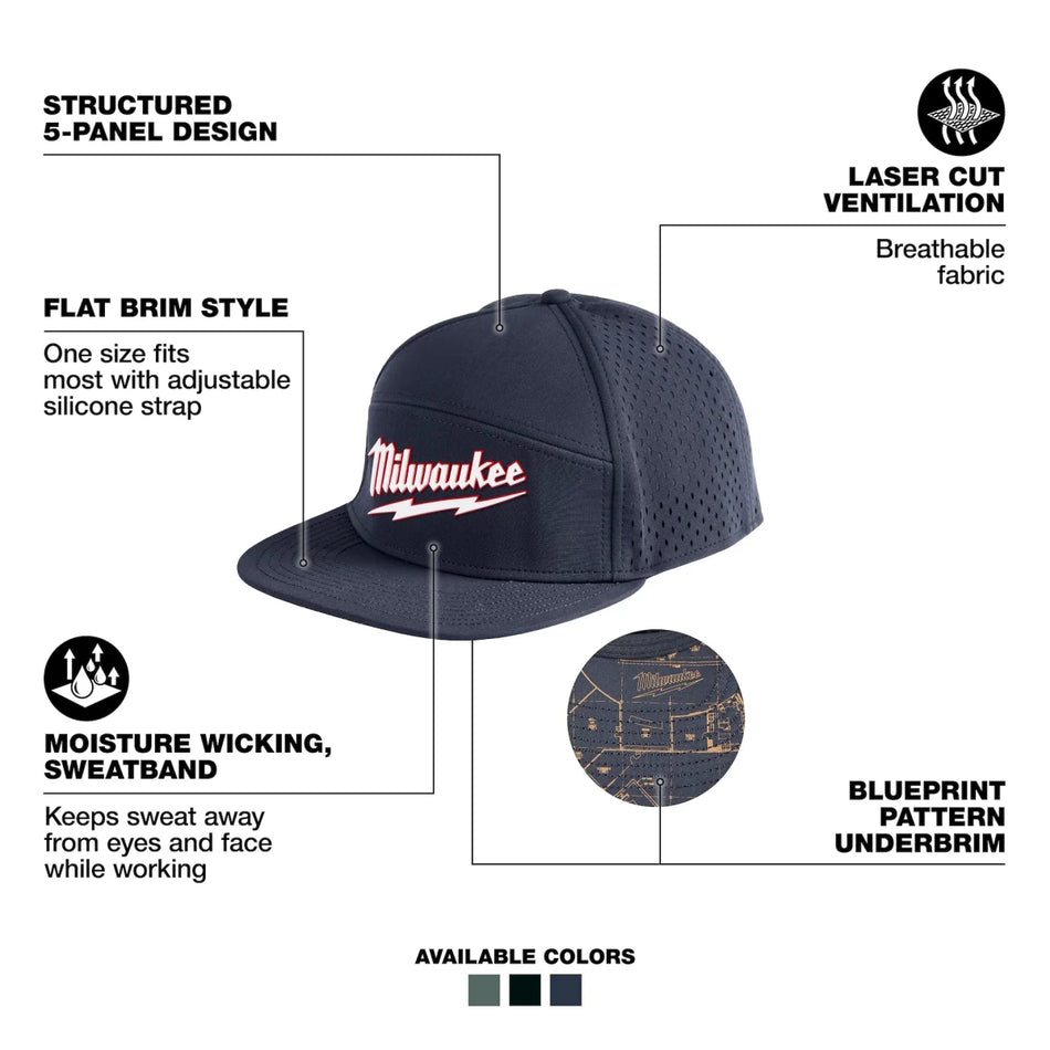 Flat Brim Snapback - AAA Industrial Supply