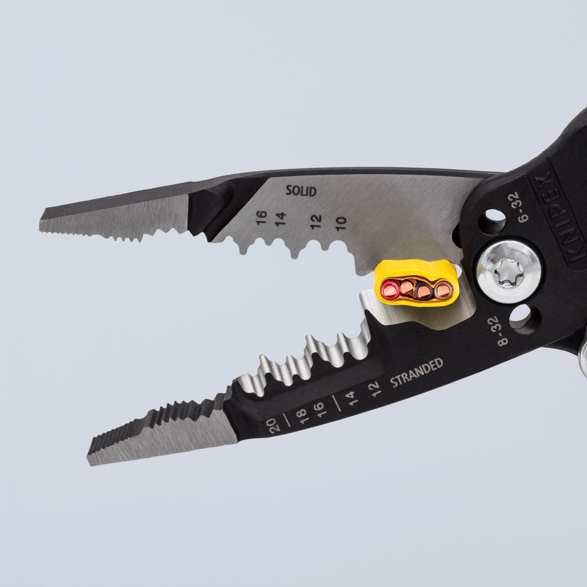 Forged Wire Stripper 10 - 20 AWG, 8", Comfort Grip - AAA Industrial Supply