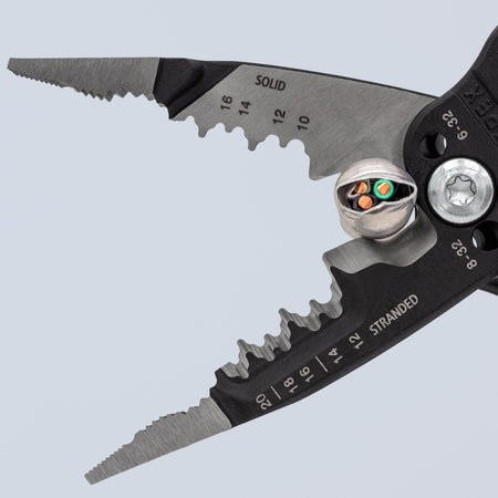 Forged Wire Stripper 10 - 20 AWG, 8", Comfort Grip - AAA Industrial Supply