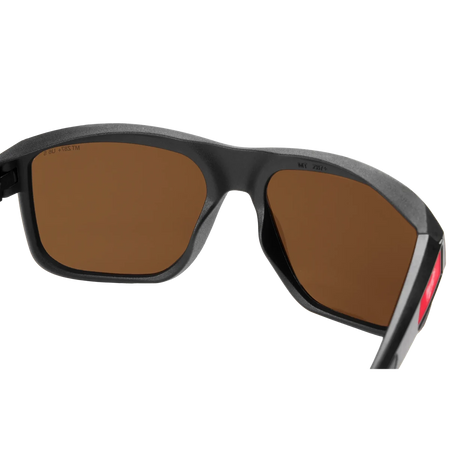 Full Frame Safety Glasses with Removable Side Shields – Brown Anti-Scratch Lenses - AAA Industrial Supply