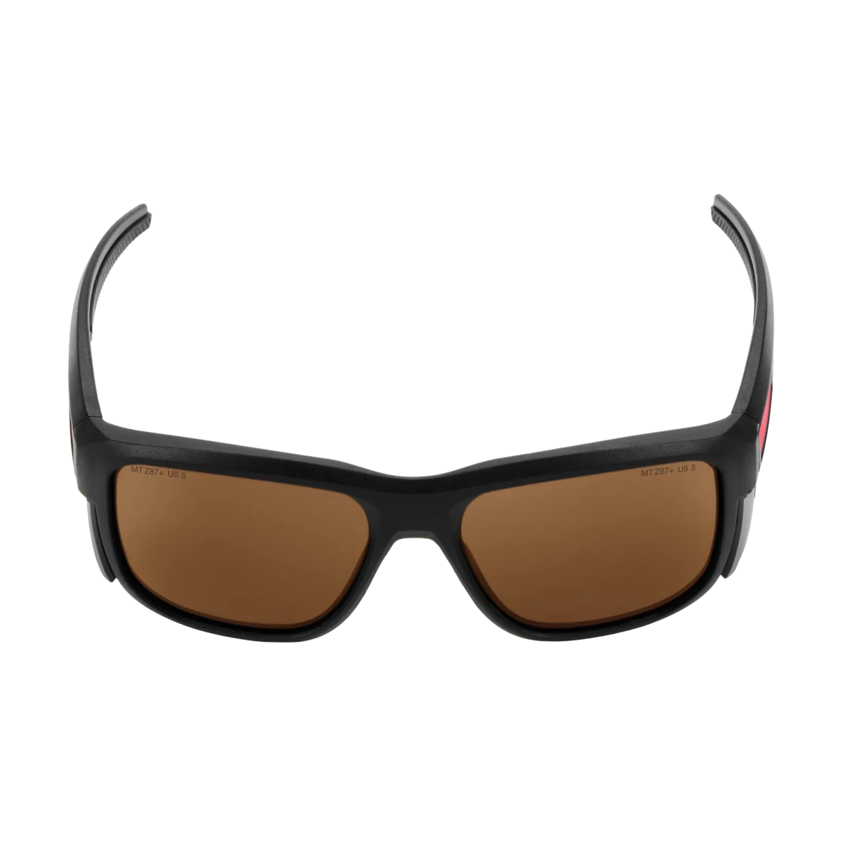 Full Frame Safety Glasses with Removable Side Shields – Brown Anti-Scratch Lenses - AAA Industrial Supply