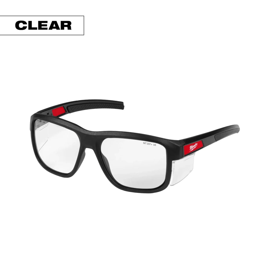 Full Frame Safety Glasses with Removable Side Shields – Clear Anti-Scratch Lenses - AAA Industrial Supply