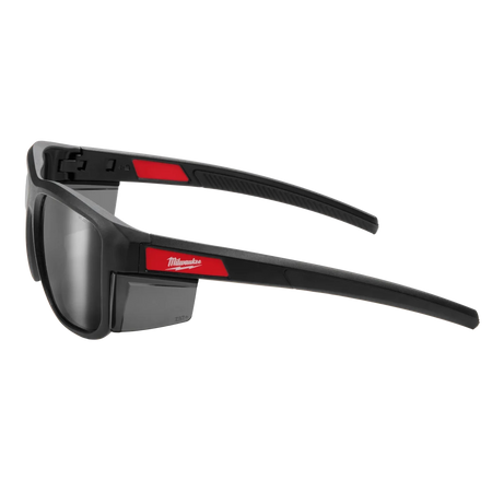Full Frame Safety Glasses with Removable Side Shields – Mirrored Anti-Scratch Lenses - AAA Industrial Supply