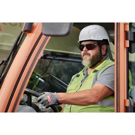 Full Frame Safety Glasses with Removable Side Shields – Tinted Anti-Scratch Lenses - AAA Industrial Supply