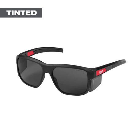 Full Frame Safety Glasses with Removable Side Shields – Tinted Anti-Scratch Lenses - AAA Industrial Supply