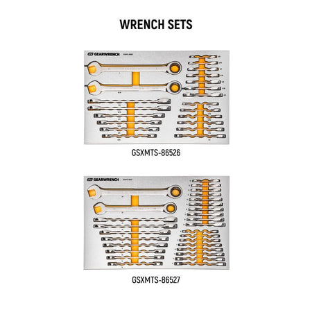 GEARWRENCH 873 Piece MEGAMOD Mechanics Tool Set in Premium Modular Foam Trays with Tool Storage - AAA Industrial Supply