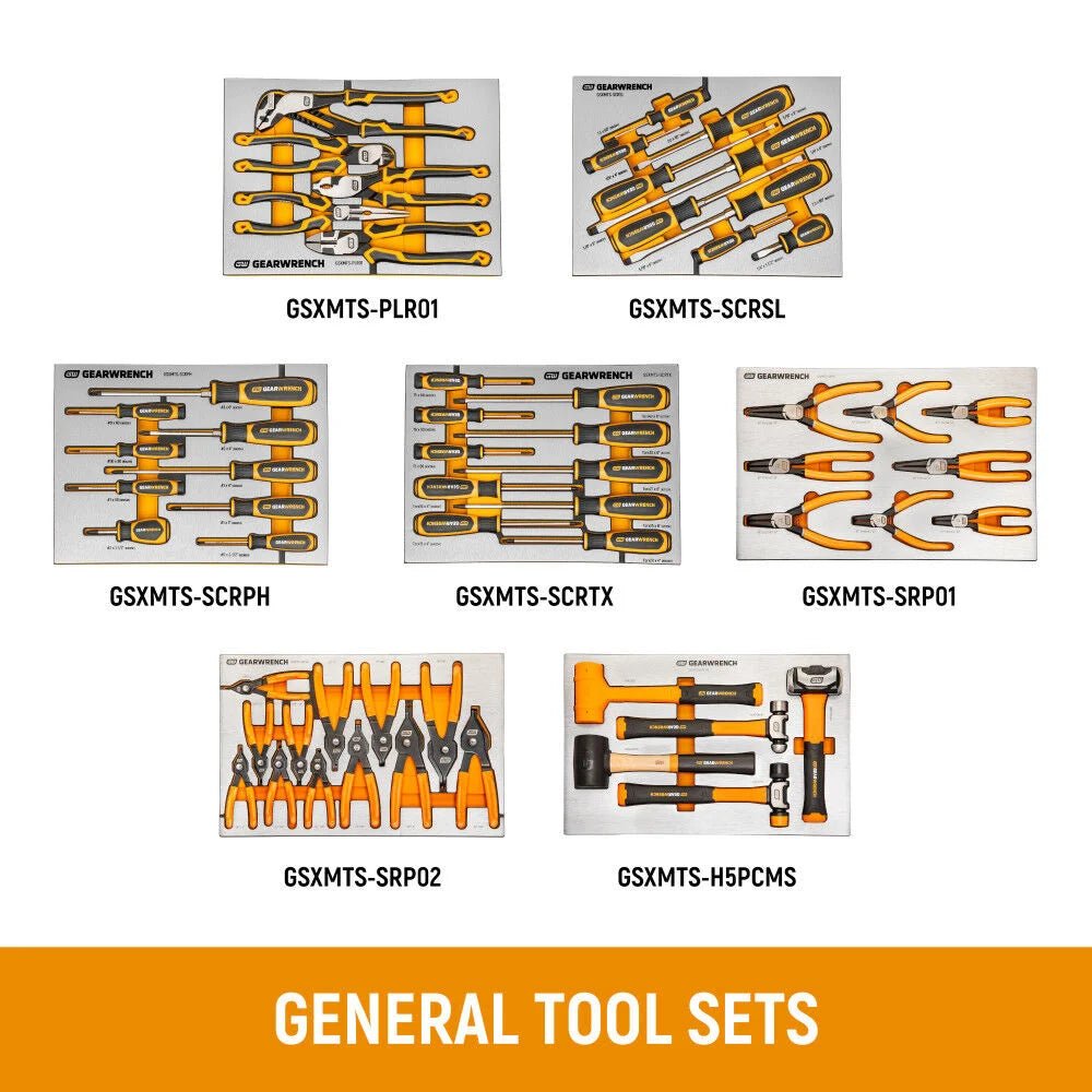 GEARWRENCH MEGAMOD Mechanics Tool Set 1331 Pieces - AAA Industrial Supply