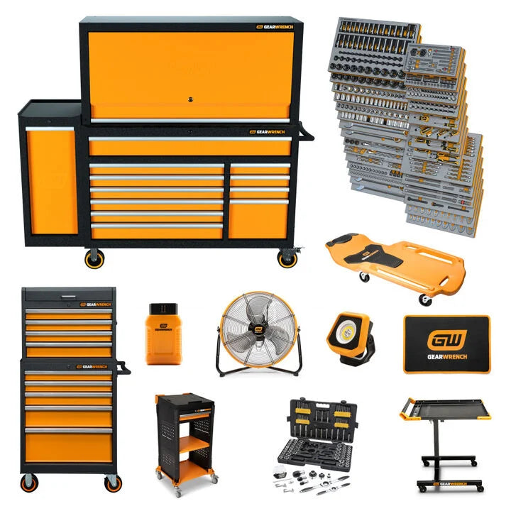 GEARWRENCH MEGAMOD Mechanics Tool Set 1331 Pieces