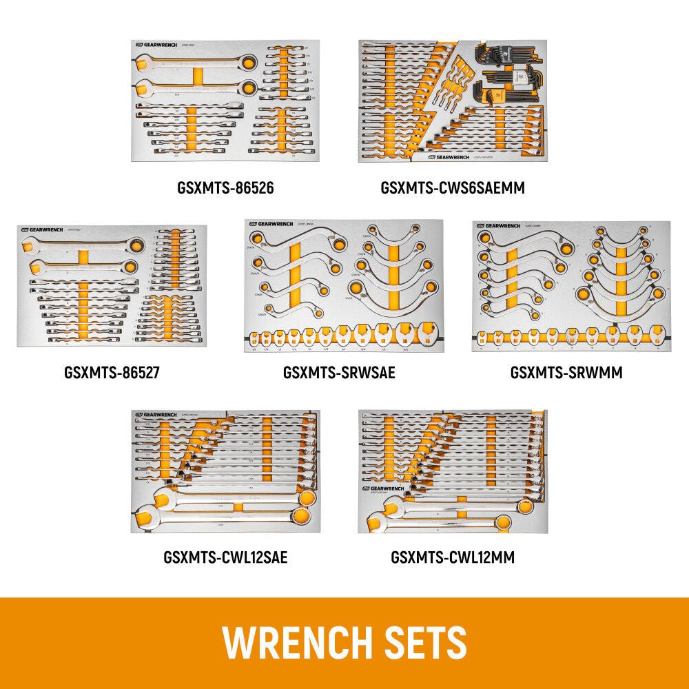 GEARWRENCH MEGAMOD Mechanics Tool Set 1629 Pieces - AAA Industrial Supply