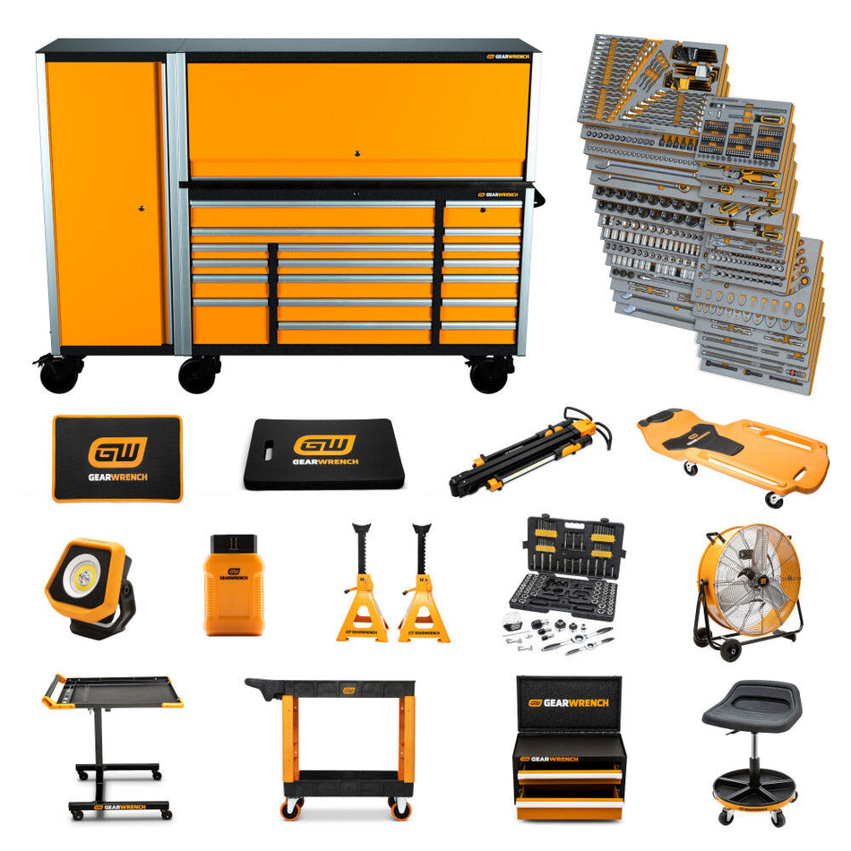 GEARWRENCH MEGAMOD Mechanics Tool Set 1629 Pieces