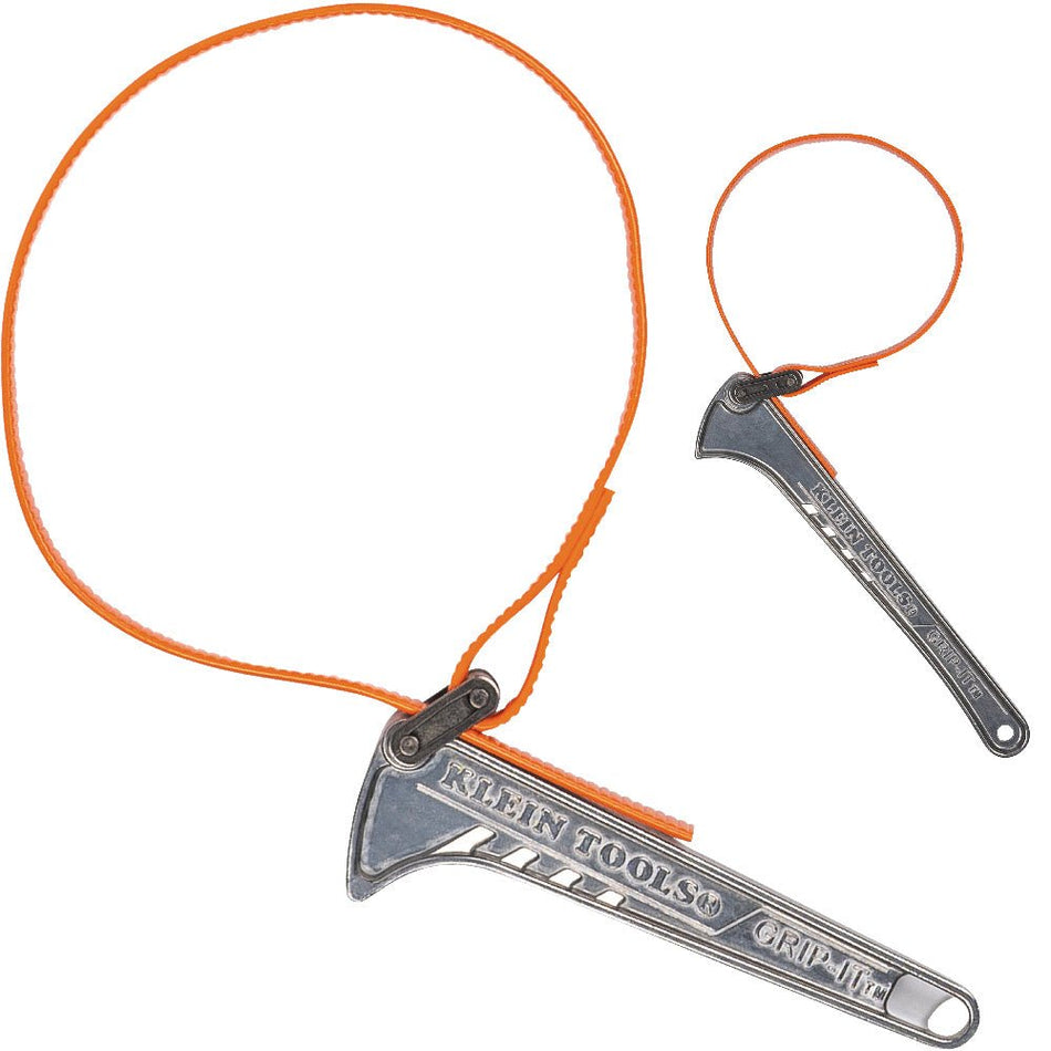 Grip - It™ Strap Wrench Kit, 6 - Inch and 12 - Inch Handles, 2 - Piece - AAA Industrial Supply