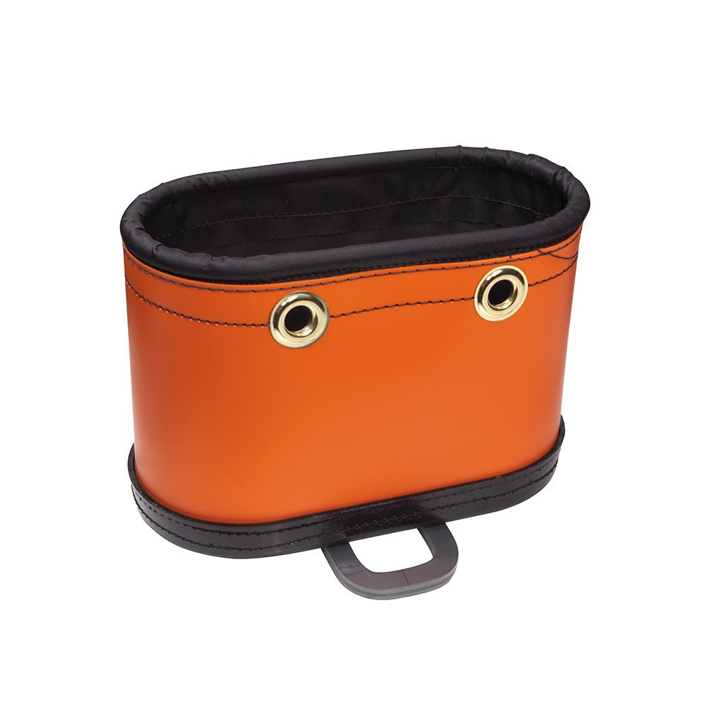 Hard - Body Bucket, 15 Pocket Oval Bucket with Kickstand - AAA Industrial Supply