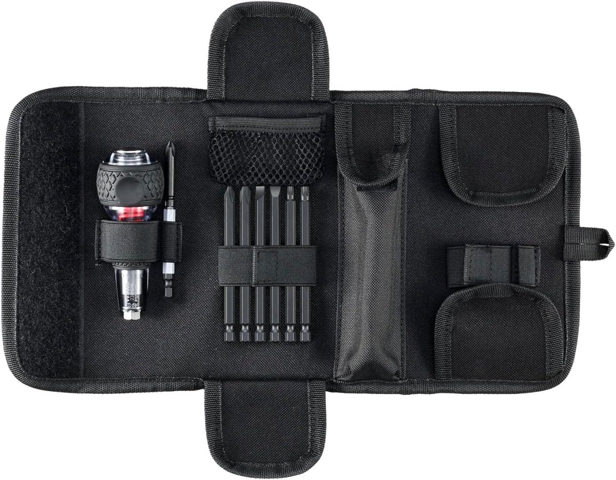 Impact & Out Screwdriver with 7pcs bits and Pouch - AAA Industrial Supply