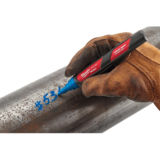 INKZALL™ Blue Liquid Paint Marker - AAA Industrial Supply