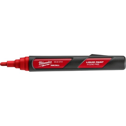 INKZALL™ Red Liquid Paint Marker - AAA Industrial Supply