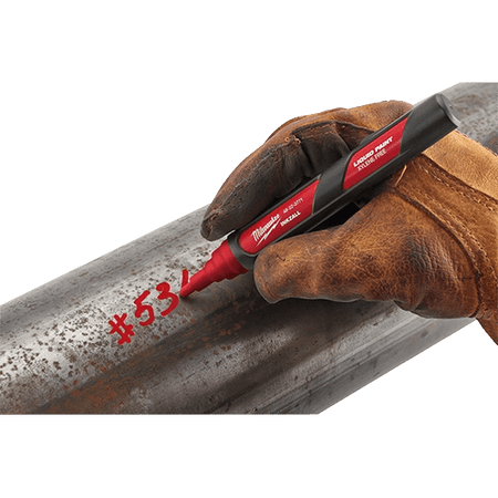 INKZALL™ Red Liquid Paint Marker - AAA Industrial Supply