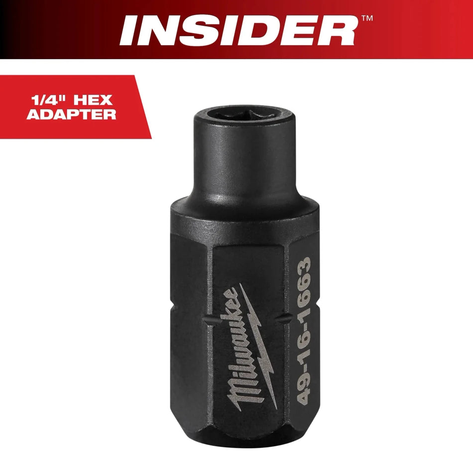 INSIDER™ Box Ratchet 1/4" Hex Adapter - AAA Industrial Supply