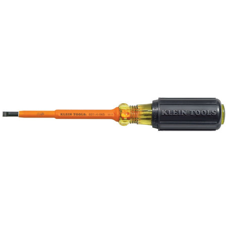 Insulated Screwdriver, 3/16 - Inch Cabinet, 4 - Inch Round Shank - AAA Industrial Supply