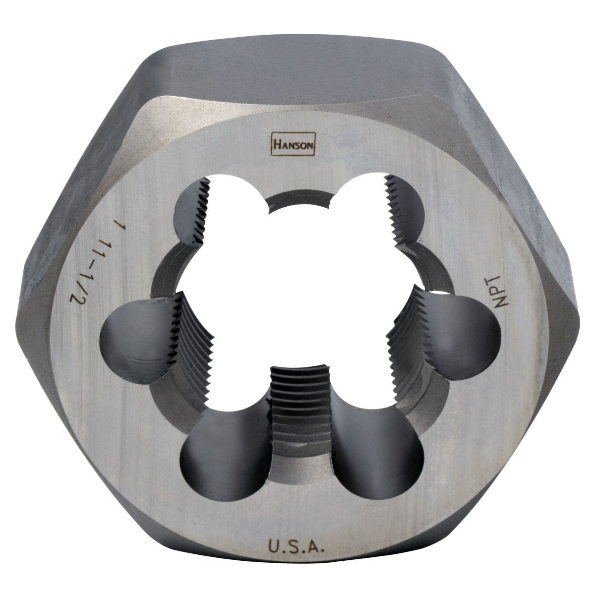 Irwin 1" - 11 - 1/2 Npt Re - Thread Hex Die - AAA Industrial Supply