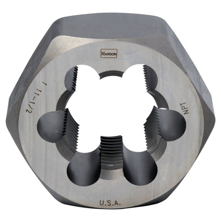 Irwin 1" - 11 - 1/2 Npt Re - Thread Hex Die - AAA Industrial Supply