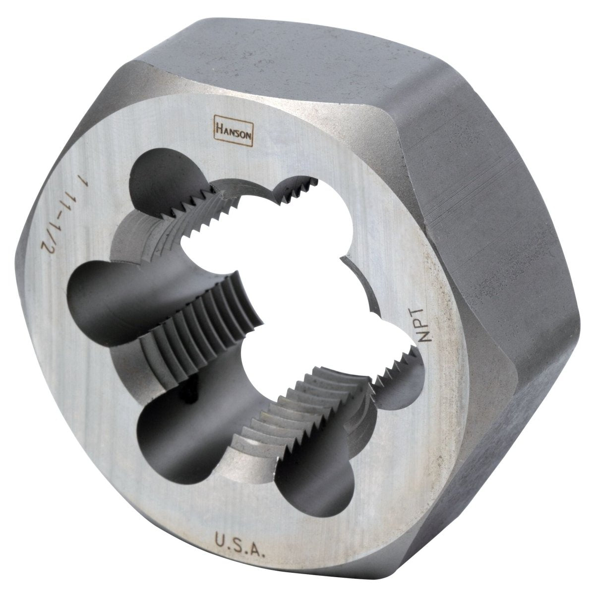 Irwin 1" - 11 - 1/2 Npt Re - Thread Hex Die - AAA Industrial Supply