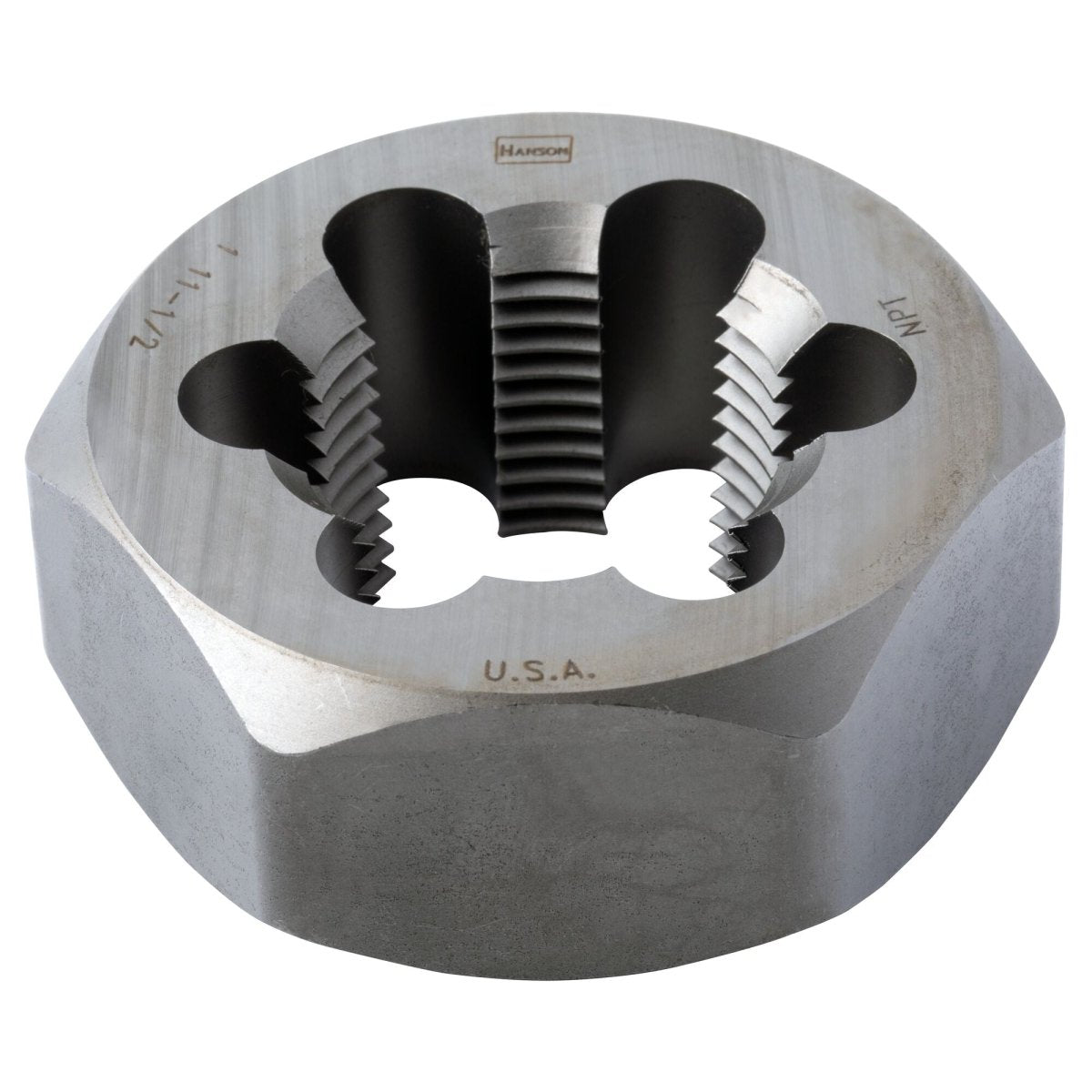 Irwin 1" - 11 - 1/2 Npt Re - Thread Hex Die - AAA Industrial Supply