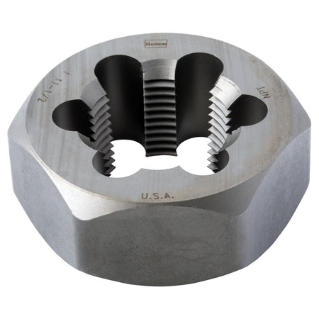 Irwin 1" - 11 - 1/2 Npt Re - Thread Hex Die - AAA Industrial Supply