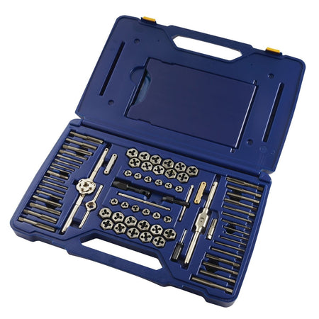 Irwin 117 - Pc Machine Screw / Fractional / Metric Tap & Hex Die And Drill Bit Deluxe Set - AAA Industrial Supply
