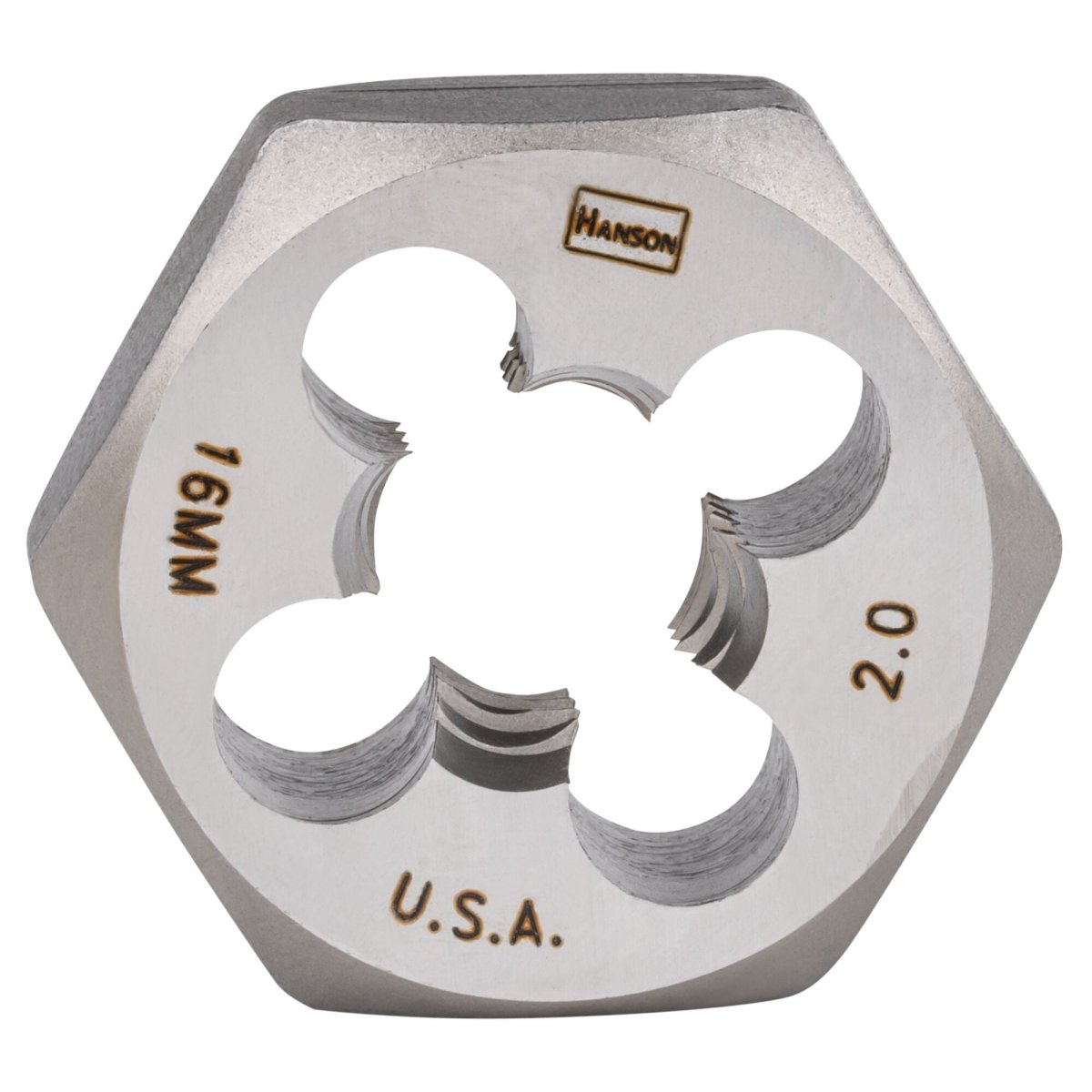 Irwin 16 Mm – 2.00 Hexagon Metric Die With 1 - 7/16 In. Diameter - AAA Industrial Supply