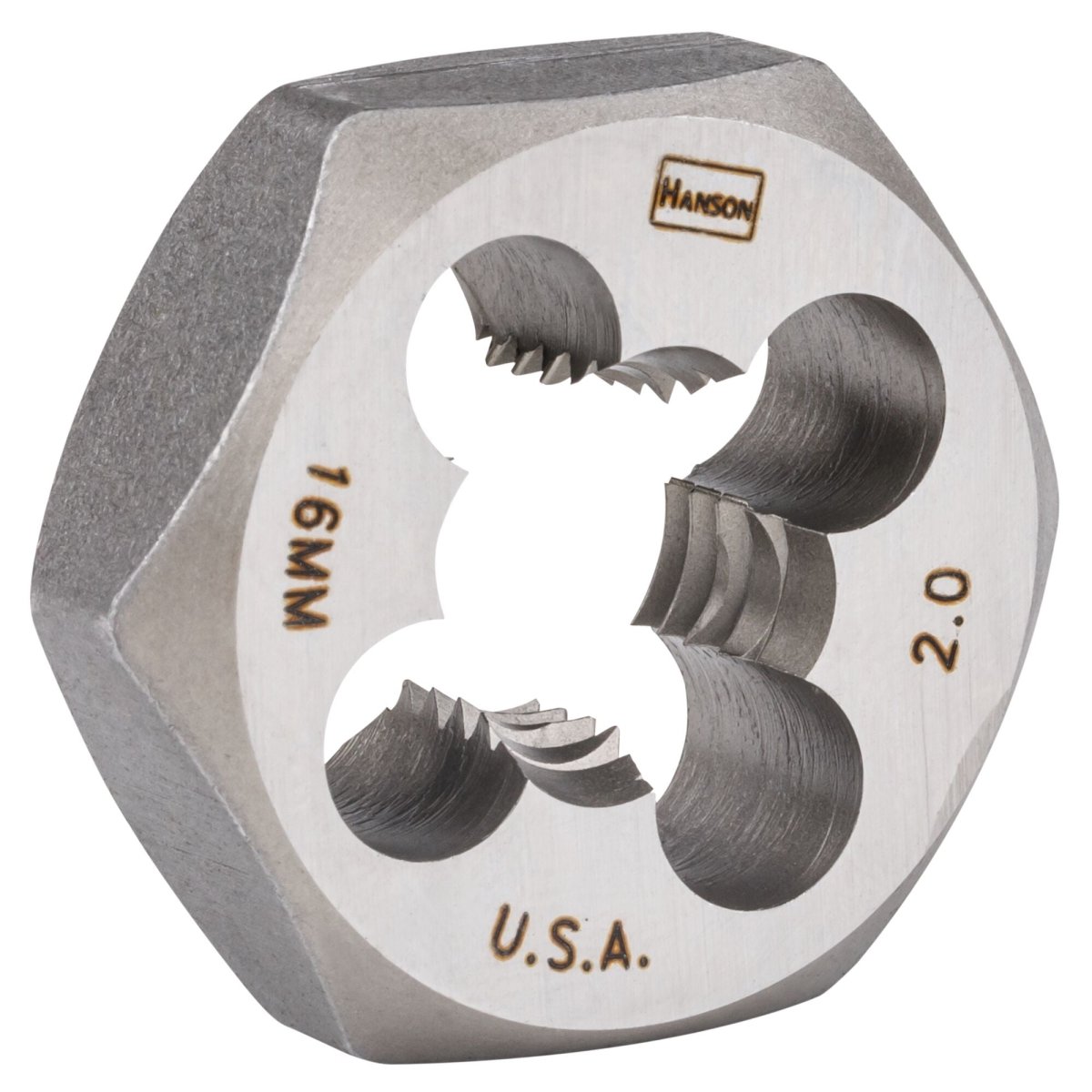 Irwin 16 Mm – 2.00 Hexagon Metric Die With 1 - 7/16 In. Diameter - AAA Industrial Supply