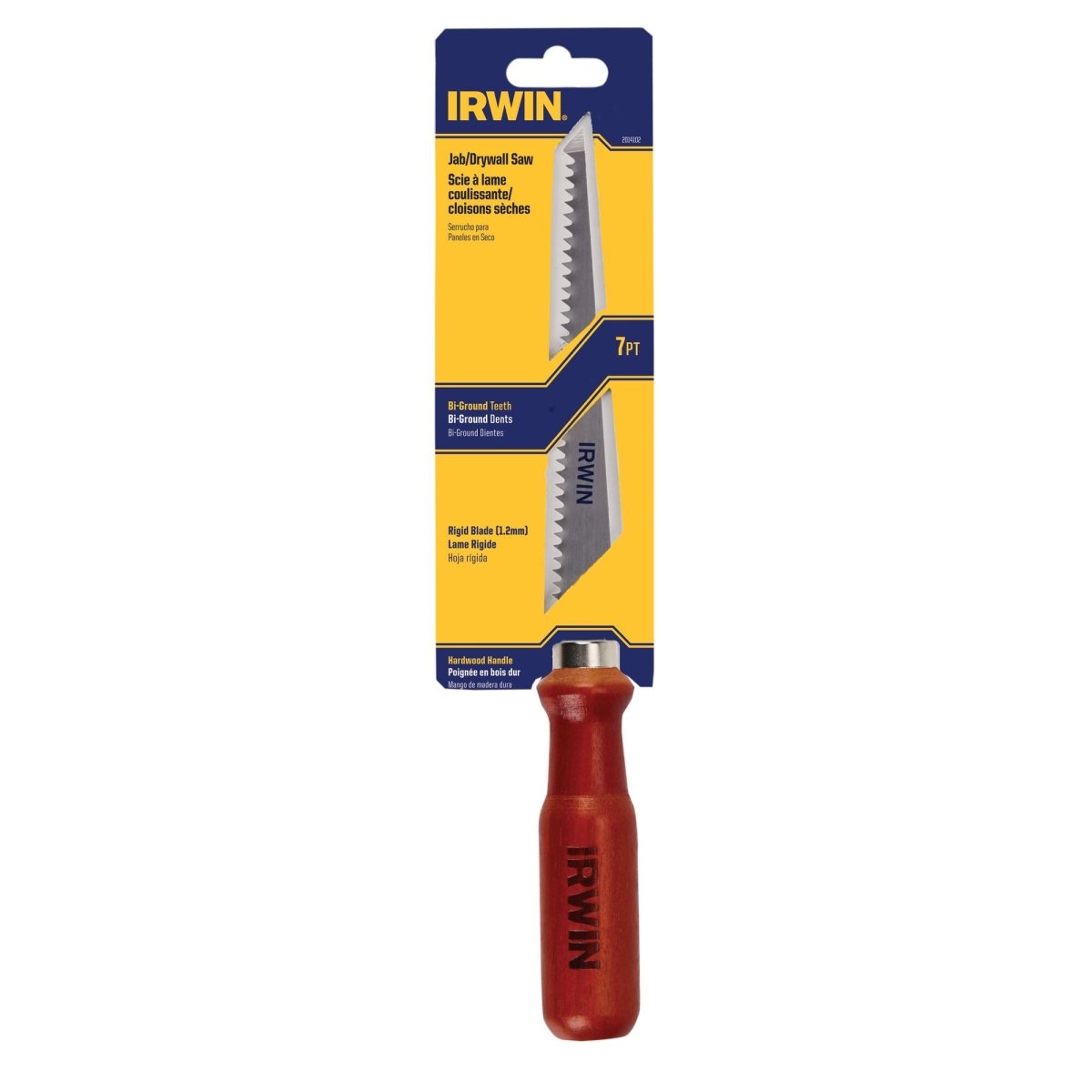 Irwin 6 - 1/2" Standard Drywall/Jab Saw - AAA Industrial Supply