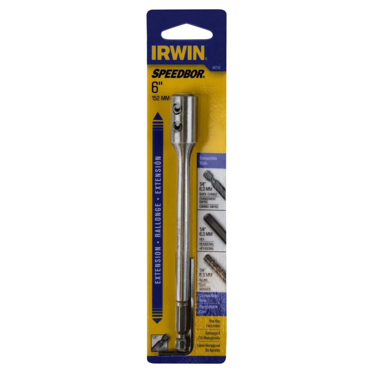 Irwin 6" Extension Bit. - AAA Industrial Supply