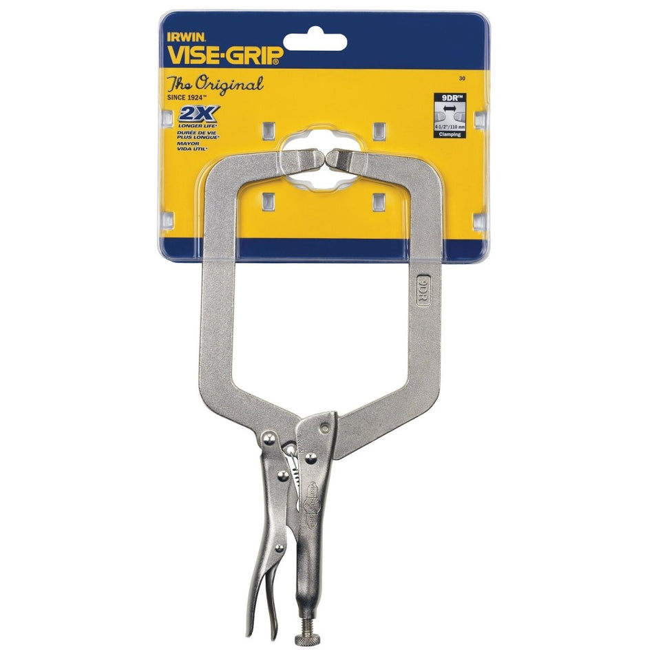 Irwin Clmp Lckng 9Dr 9In/Reg Tip 30 - AAA Industrial Supply