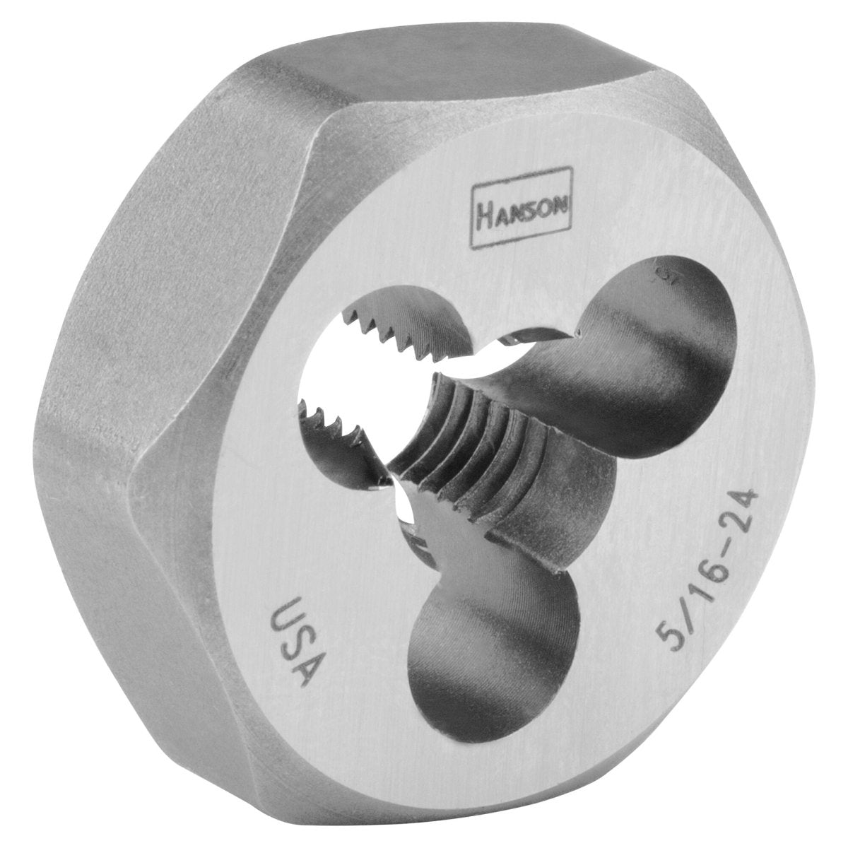 Irwin - Die 5/16" - 24Nf 1" Hex 6529 - AAA Industrial Supply