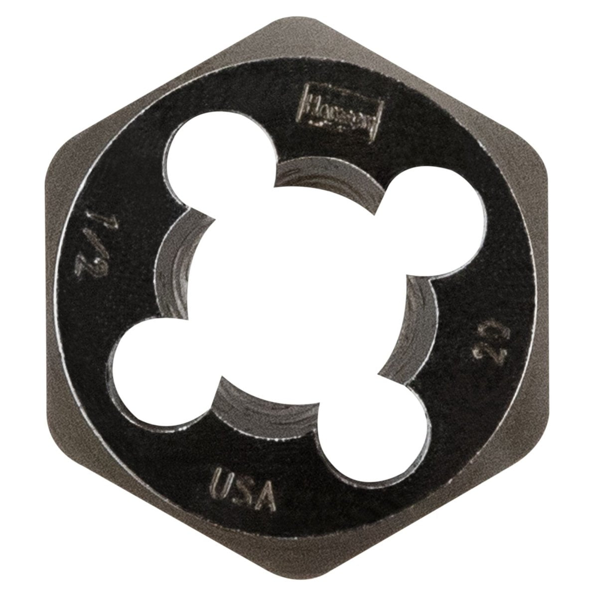 Irwin Hex Die, High Carbon Steel, Rh, 1/2 - 20 - AAA Industrial Supply