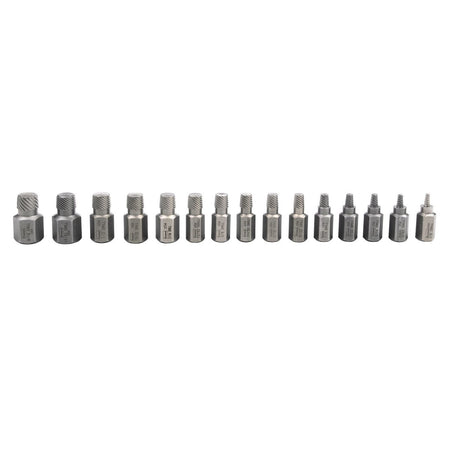 Irwin Hex Head Multi - Spline Screw Extractor Set (15 Pc.) - AAA Industrial Supply