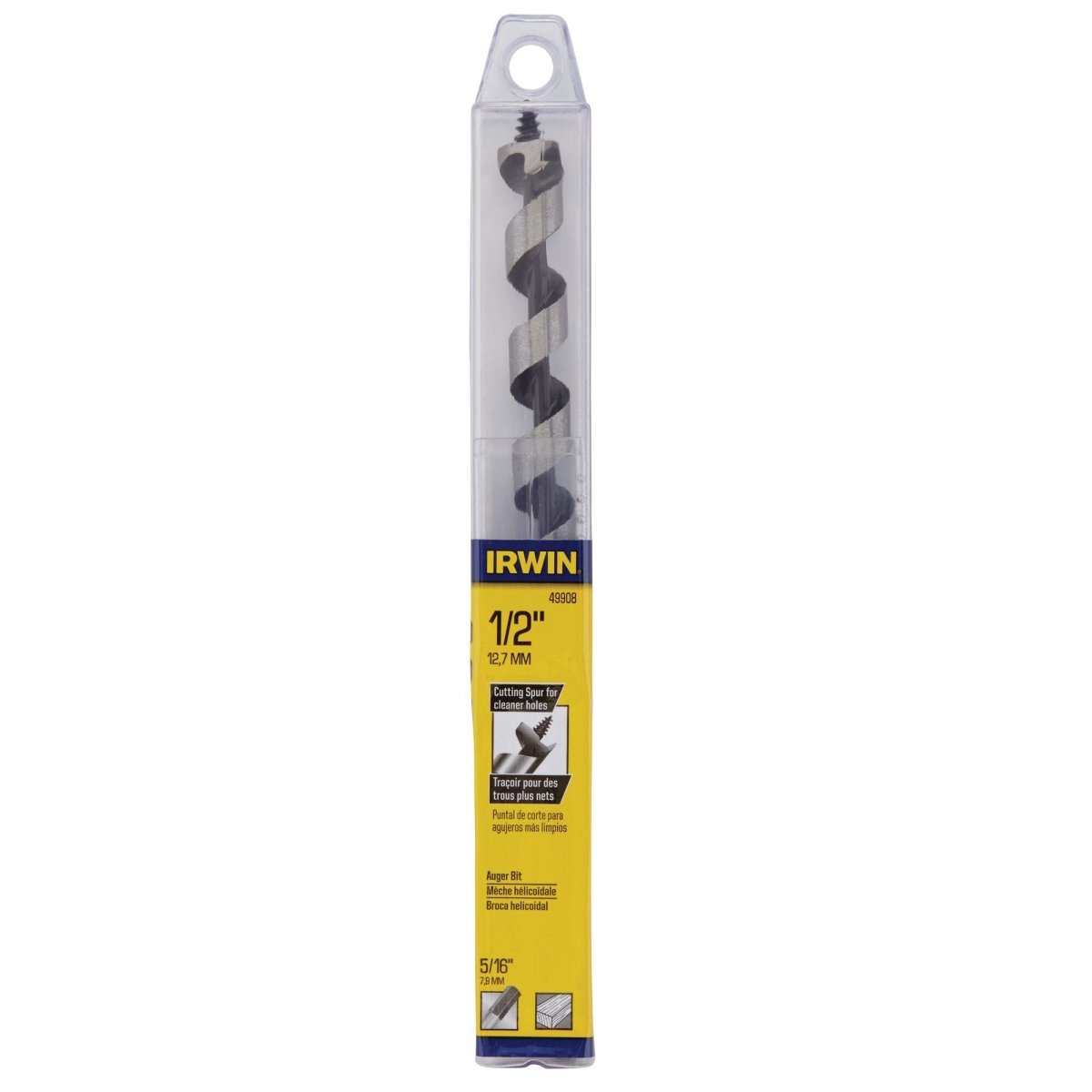 Irwin Industrial Tools I - 100 1/2" Auger Bit - AAA Industrial Supply