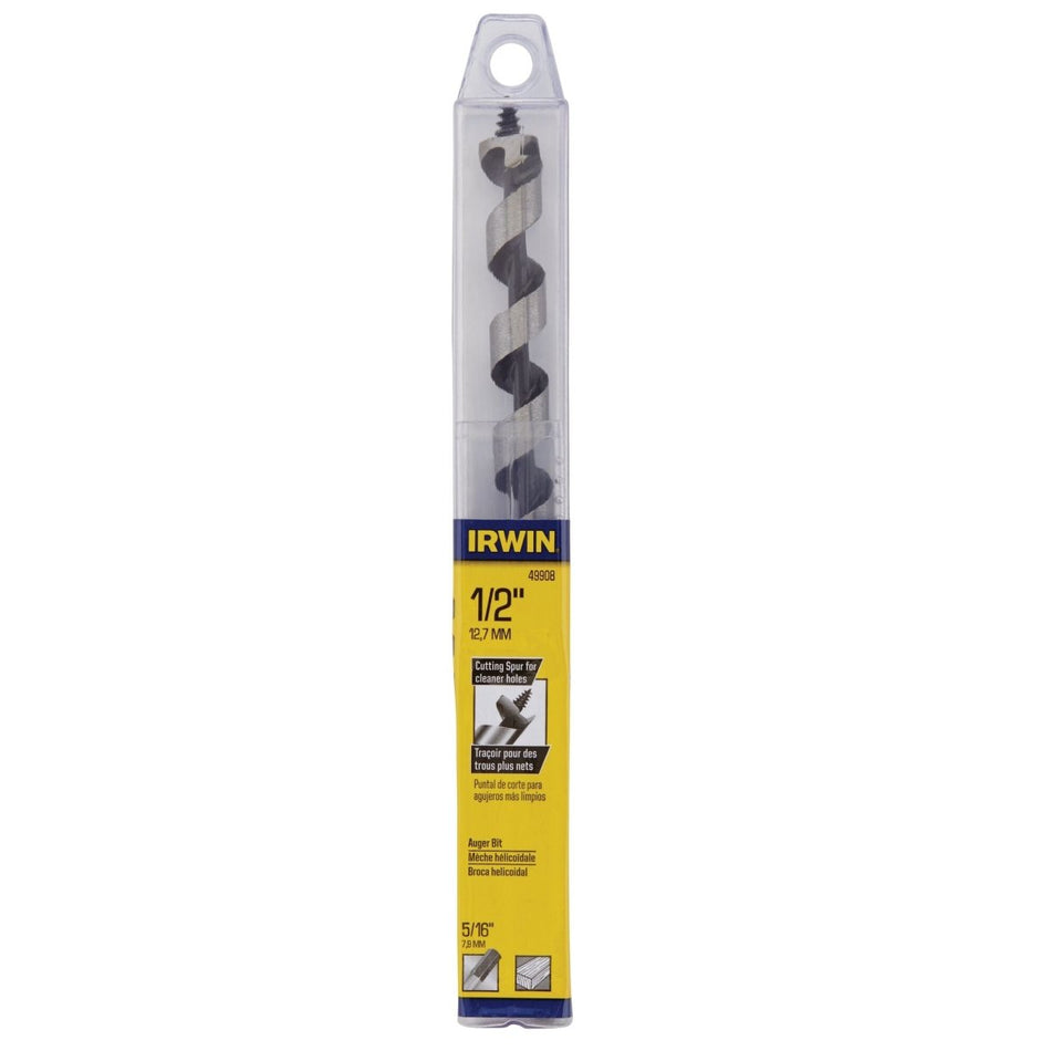 Irwin Industrial Tools I - 100 1/2" Auger Bit - AAA Industrial Supply